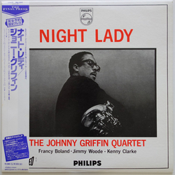 The Johnny Griffin Quartet Night Lady Vinyl LP USED