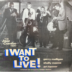 Gerry Mulligan The Jazz Combo From "I Want To Live!" Vinyl LP USED