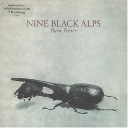 Nine Black Alps Burn Faster Vinyl 7" USED