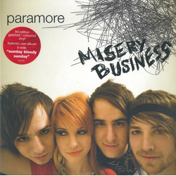 Paramore Misery Business Vinyl 7" USED