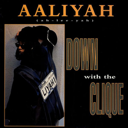 Aaliyah Down With The Clique Vinyl 12" USED