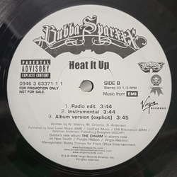 Bubba Sparxxx Heat It Up Vinyl 12" USED
