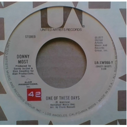 Donny Most One Of These Days Vinyl 7" USED