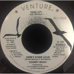 Donny Most Here's Some Love Vinyl 7" USED