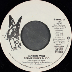 Martin Mull Bernie Don't Disco Vinyl 7" USED