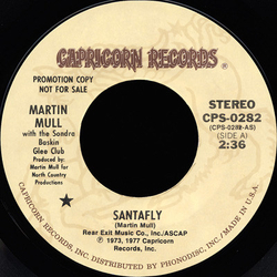 Martin Mull / Sondra Baskin Glee Club Santafly Vinyl 7" USED