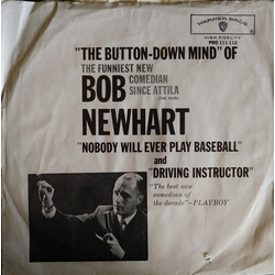 Bob Newhart Excerpts From "The Button-Down Mind Of Bob Newhart" Vinyl 7" USED