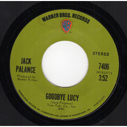 Jack Palance Goodbye Lucy Vinyl 7" USED