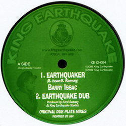 Barry Issac Earthquaker / Money Vinyl 12" USED