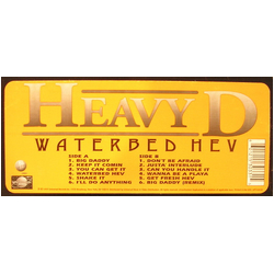 Heavy D Waterbed Hev Vinyl LP USED