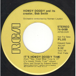 Howdy Doody / Bob Smith (4) It's Howdy Doody Time / Howdy Doody's Do's And Don'ts Vinyl 7" USED