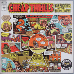 Big Brother & The Holding Company Cheap Thrills Vinyl LP USED