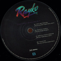Rayko Can't Get Enough EP Vinyl 12" USED