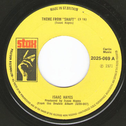Isaac Hayes Theme From Shaft Vinyl 7" USED