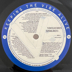 Various Vinylicious Epiology 1 Vinyl 12" USED