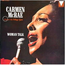 Carmen McRae Woman Talk (Live At The Village Gate) Vinyl LP USED