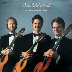 The de Falla Trio Virtuoso Music For Three Guitars Vinyl LP USED