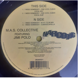 M.A.S. Collective / Jimi Polo I Need Somebody Vinyl 12" USED