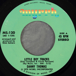 Danny Thomas (4) Little Boy Tracks Vinyl 7" USED