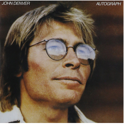 John Denver Autograph Vinyl LP USED