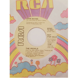 John Wayne The People / The Good Things Vinyl 7" USED