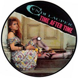 Cyndi Lauper Time After Time Vinyl 7" USED