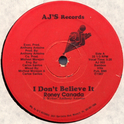 Ronnie Canada I Don't Believe It Vinyl 12" USED