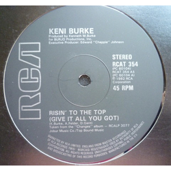 Keni Burke Risin' To The Top Vinyl 12" USED