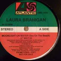 Laura Branigan Moonlight On Water Vinyl 12" USED