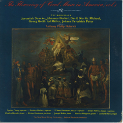 Andrew Raeburn The Flowering Of Vocal Music In America Vinyl LP USED