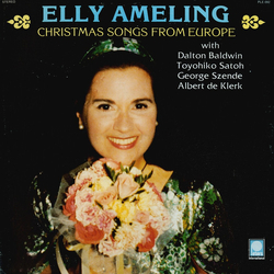 Elly Ameling Christmas Songs From Europe Vinyl LP USED