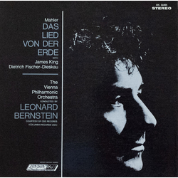 Gustav Mahler / James King (3) / Dietrich Fischer-Dieskau / Wiener Philharmoniker / Leonard Bernstein Das Lied Von Der Erde Vinyl LP USED