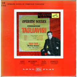 Ferruccio Tagliavini / RCA Victor Symphony Orchestra Operatic Scenes By Ferruccio Tagliavini Vinyl LP USED