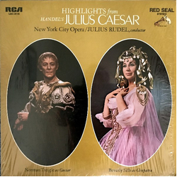 Georg Friedrich Händel / Norman Treigle / Beverly Sills / New York City Opera / Julius Rudel Highlights From Handel's Julius Caesar Vinyl LP USED