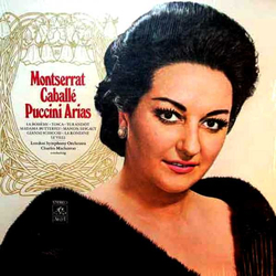 Montserrat Caballé / London Symphony Orchestra / Sir Charles Mackerras Puccini Arias Vinyl LP USED