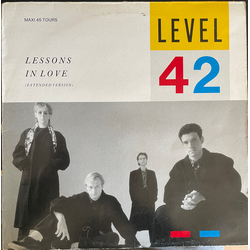 Level 42 Lessons In Love (Extended Version) Vinyl 12" USED