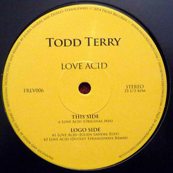 Todd Terry Love Acid Vinyl 12" USED