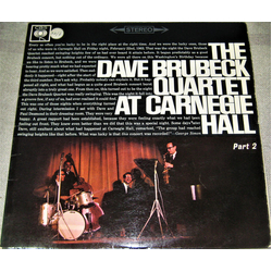The Dave Brubeck Quartet At Carnegie Hall (Part 2) Vinyl LP USED