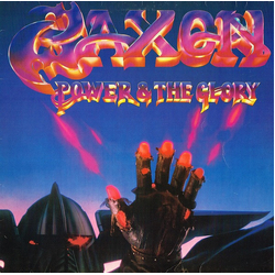 Saxon Power & The Glory Vinyl LP USED