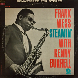 Frank Wess / Kenny Burrell Steamin' Vinyl LP USED