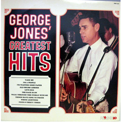 George Jones (2) Greatest Hits Vinyl LP USED
