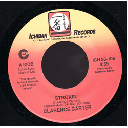 Clarence Carter Strokin' / Love Me With A Feeling Vinyl 7" USED