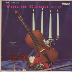 Pyotr Ilyich Tchaikovsky / Michèle Auclair / Tonkünstler Orchestra Violin Concerto Vinyl LP USED