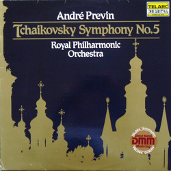 Pyotr Ilyich Tchaikovsky / André Previn / Royal Philharmonic Orchestra Symphony No. 5 Vinyl LP USED