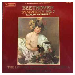 Ludwig van Beethoven Symphony No.7 Egmont Overture Vinyl LP USED