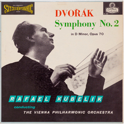 Antonín Dvořák / Rafael Kubelik / Wiener Philharmoniker Symphony No. 2 in D Minor Opus 70 Vinyl LP USED