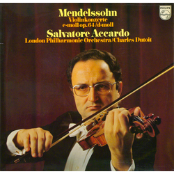 Felix Mendelssohn-Bartholdy / Salvatore Accardo / Charles Dutoit / London Philharmonic Orchestra Violinkonzerte E-moll Op. 64 / D-moll Vinyl LP USED