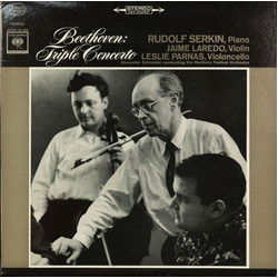 Ludwig van Beethoven / Rudolf Serkin / Jaime Laredo / Leslie Parnas / Alexander Schneider / Marlboro Festival Orchestra Triple Concerto Vinyl LP USED