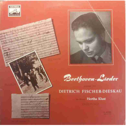 Dietrich Fischer-Dieskau / Hertha Klust Beethoven-Lieder - Erste Folge Vinyl LP USED
