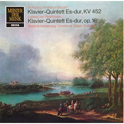 Wolfgang Amadeus Mozart / Ludwig van Beethoven / Vladimir Ashkenazy / London Wind Soloists Klavier-Quintet Es-dur, K.452 / Klavier-Quintet Es-dur, Op.